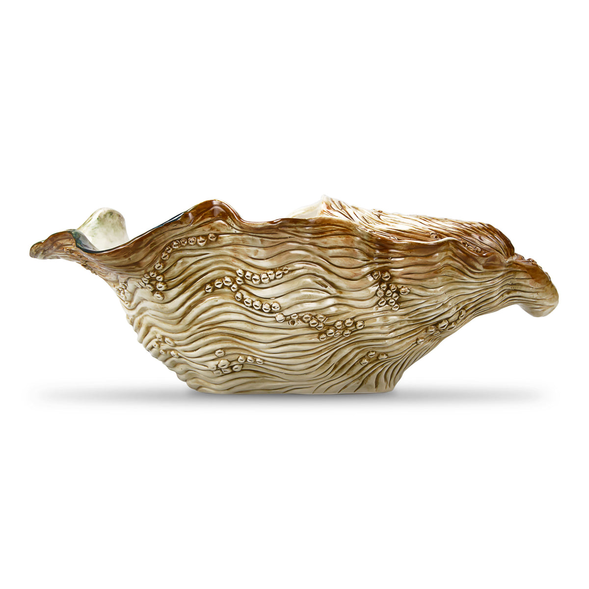 Ceramic Oyster Centerpiece/Wine Chiller
