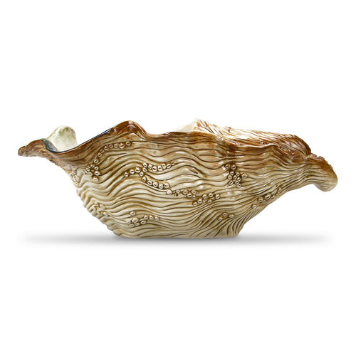 Ceramic Oyster Centerpiece/Wine Chiller